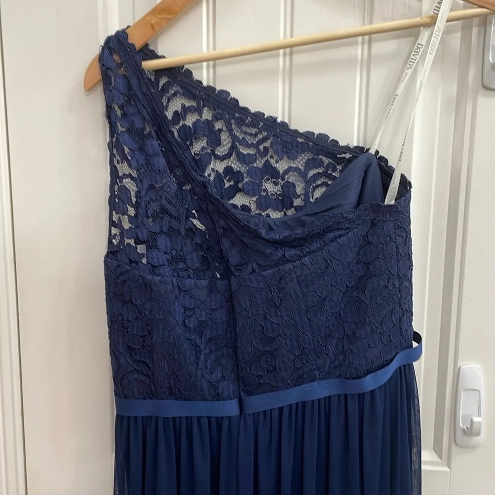 Davids Bridal beautiful navy